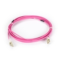 Connect OM4 50/125 Multimode Fiber Optic Patch Cable, 10/40/100Gbps - LSZH, LC-LC, Erika Violet