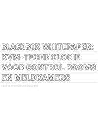 KVM-Technologie voor Control Rooms en Meldkamers