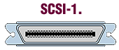 SCSI 1 connector