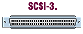 SCSI 3 connector